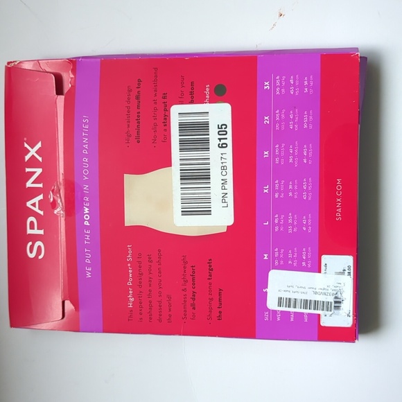 Spanx  Higher Power Shaping Short Color Soft Nude Size XL, Size Large,  Size 2X - Picture 5 of 10
